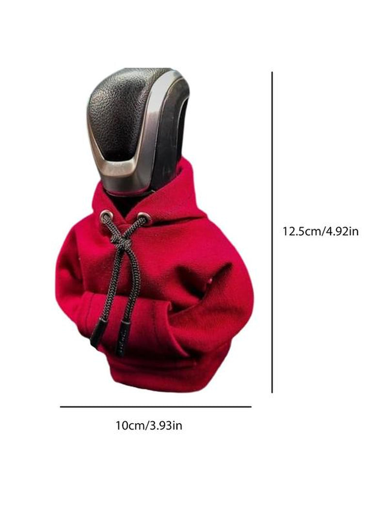 SANN Gear Shift Hoodie, Gear Shift Cover, Universal Car Shift Knob Hoodie, Mini Hoodie for Car Shifter, Automotive Interior Cute Gadgets, Car Accessories and Decorations