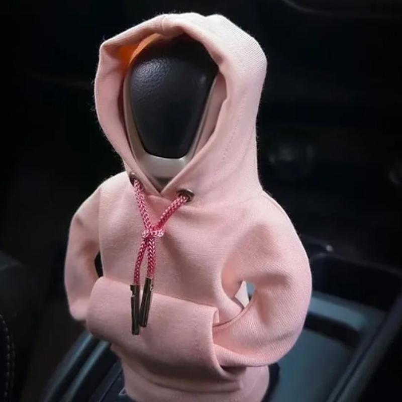 SANN Gear Shift Hoodie, Gear Shift Cover, Universal Car Shift Knob Hoodie, Mini Hoodie for Car Shifter, Automotive Interior Cute Gadgets, Car Accessories and Decorations