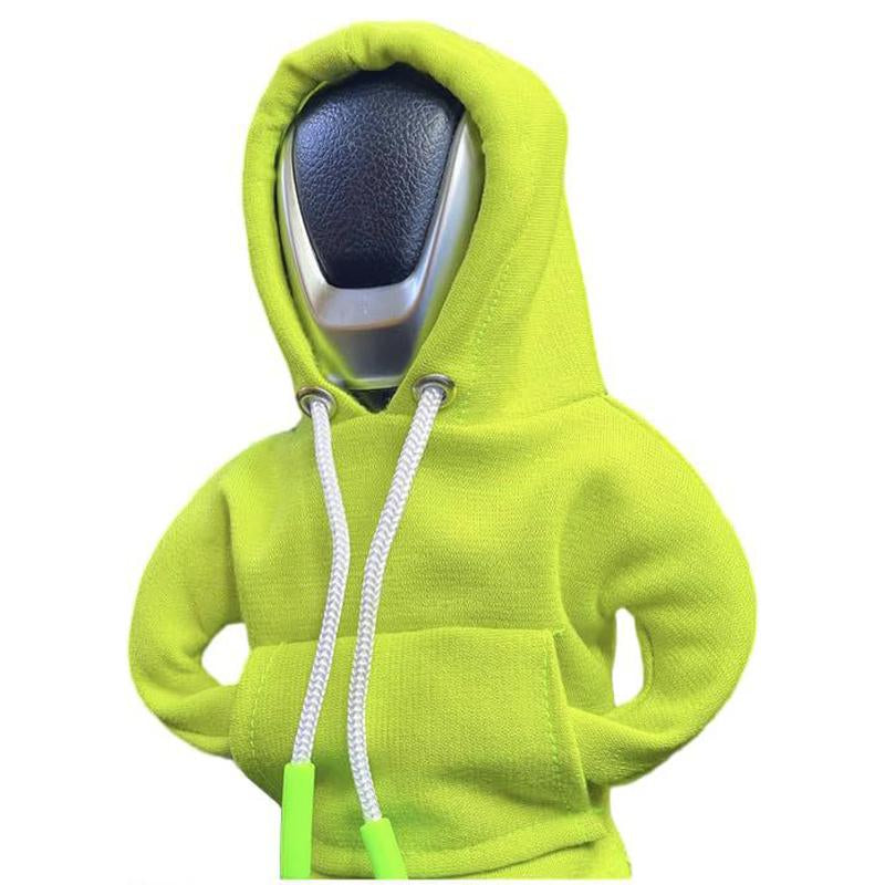 SANN Gear Shift Hoodie, Gear Shift Cover, Universal Car Shift Knob Hoodie, Mini Hoodie for Car Shifter, Automotive Interior Cute Gadgets, Car Accessories and Decorations