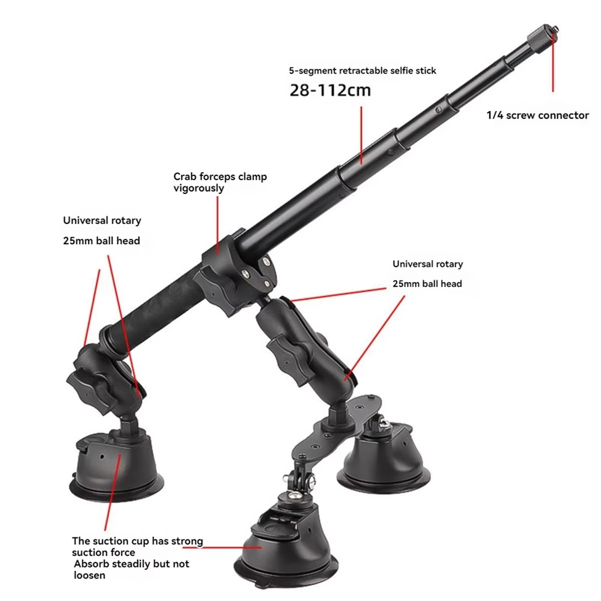 Upgrade Your Insta360 Game! πβ¨ Check Out Our New Suction Cup Mount Kit with Invisible Selfie Stick Adapter! Perfect for X4 & X3 Action Cameras! πΈπ₯