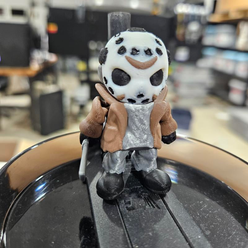 3D Printed-Horror Sips Collection Character Straw Buddy for Tumbler Cups