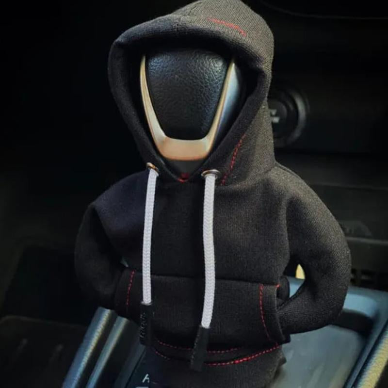SANN Gear Shift Hoodie, Gear Shift Cover, Universal Car Shift Knob Hoodie, Mini Hoodie for Car Shifter, Automotive Interior Cute Gadgets, Car Accessories and Decorations