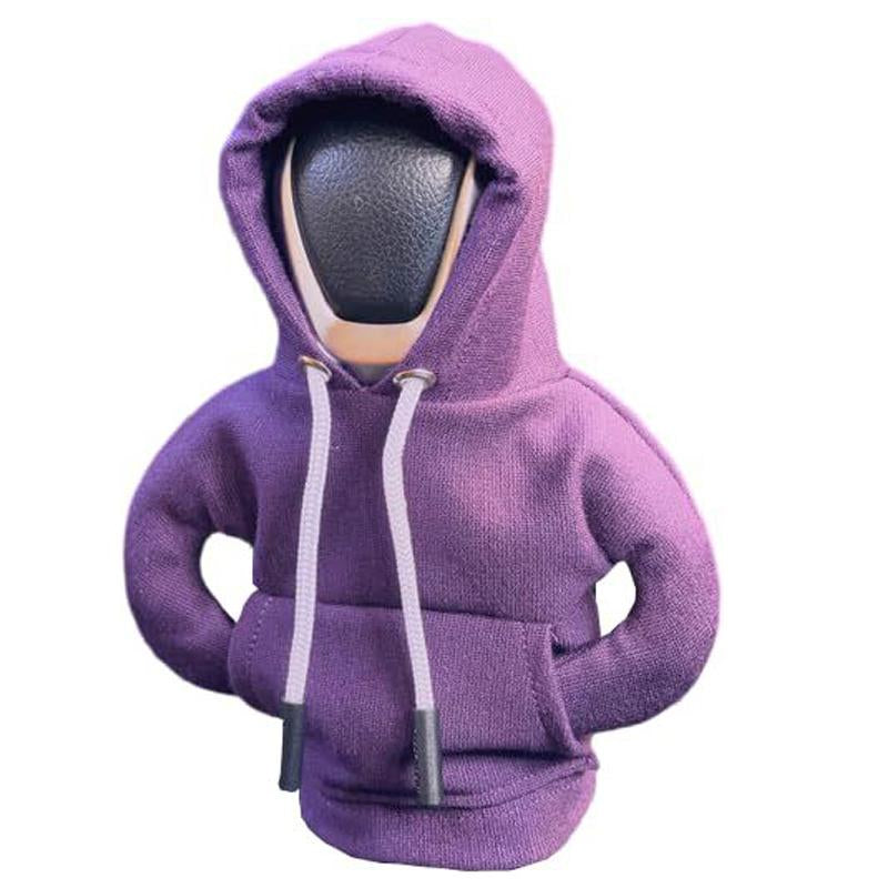SANN Gear Shift Hoodie, Gear Shift Cover, Universal Car Shift Knob Hoodie, Mini Hoodie for Car Shifter, Automotive Interior Cute Gadgets, Car Accessories and Decorations
