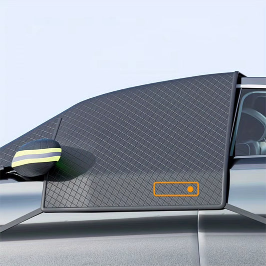 Magnetic Car Window Snow Cover Waterproof Thicken Car Windshield Snow Cover Car anti Freeze Snow Windshield Cover for Ice Snow