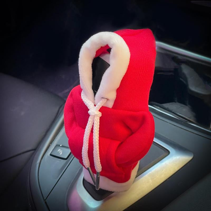SANN Gear Shift Hoodie, Gear Shift Cover, Universal Car Shift Knob Hoodie, Mini Hoodie for Car Shifter, Automotive Interior Cute Gadgets, Car Accessories and Decorations