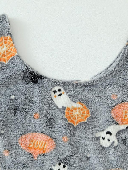 Women'S Glow in the Dark Crop Tank Top &Elastic Waist Shorts Fluffy Pajamas,Comfortable Loungewear for Women, Comfyloungewear for Women, Women'S Pajamas Set,Women'S Sleepwear for Fall, Fluffy Pajamascrop Top Soft Flannel, Pajama Sets Women, Matching